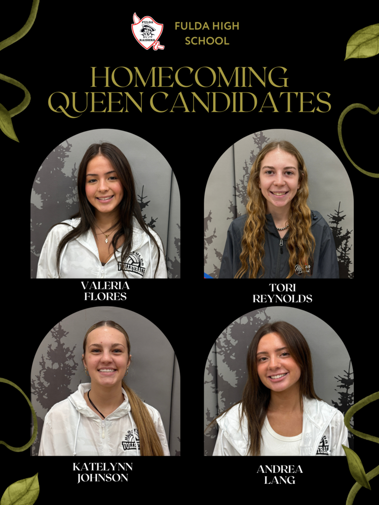 Fulda HS Queen Candidates