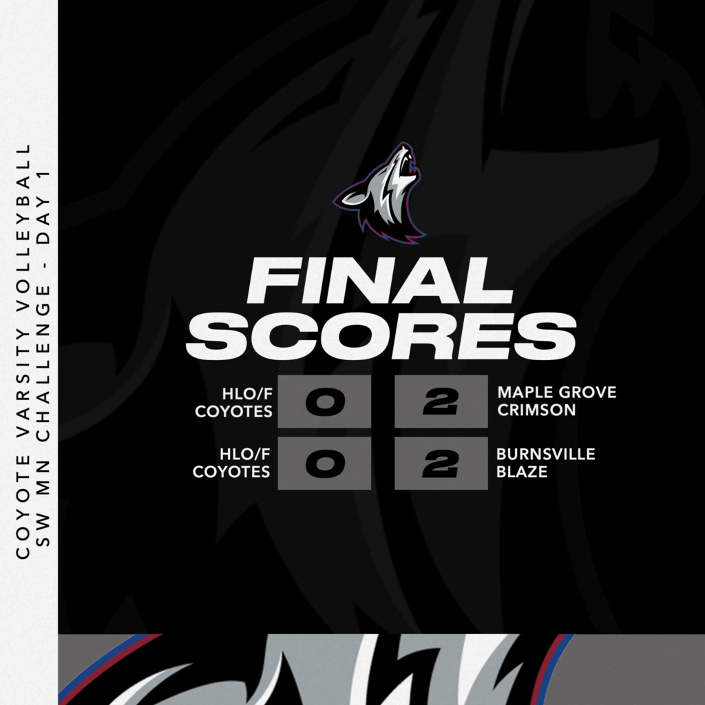 SW MN Challenge Day 1 Results - Coyote Volleyball