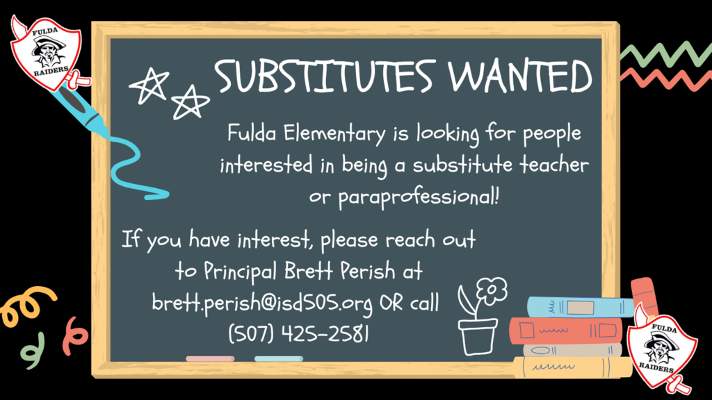 Subs Needed
