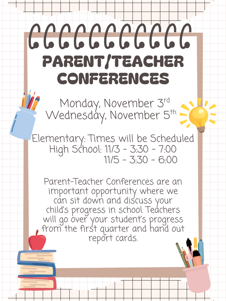 Parent/Teacher Conferences