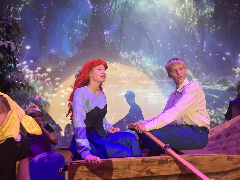 A romantic boat ride