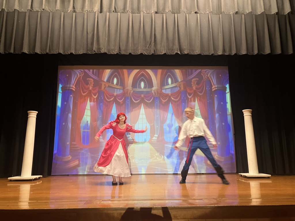 Eric and Ariel dance