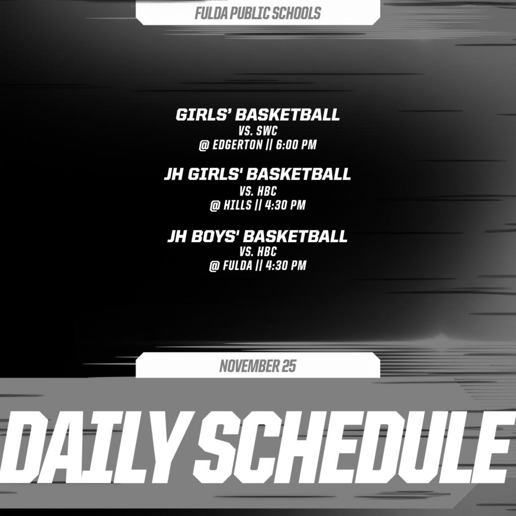 Daily Schedule 8569944