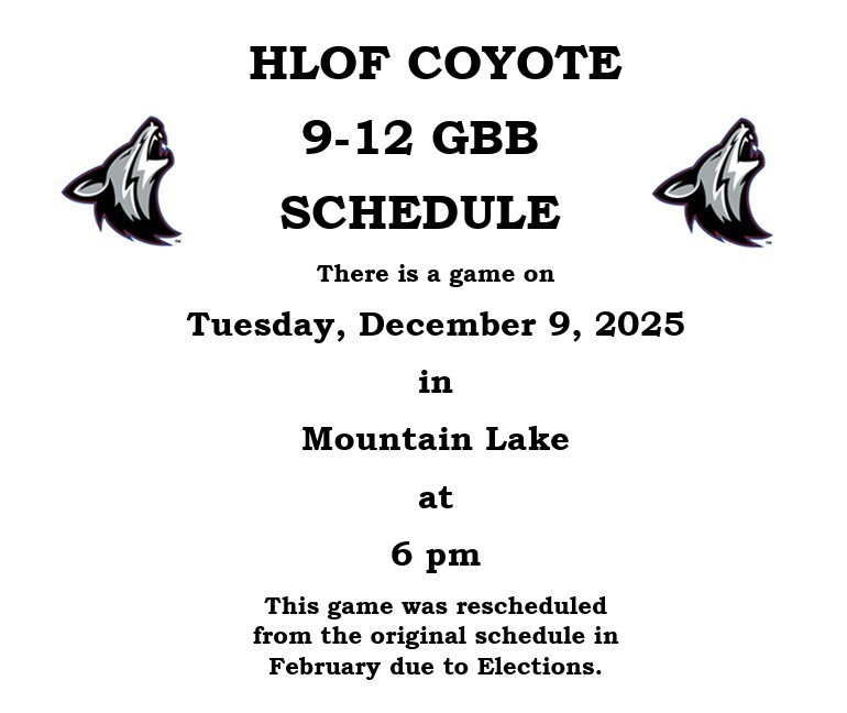 Girls Basketball Game on 12/9/25 in Mt. Lake