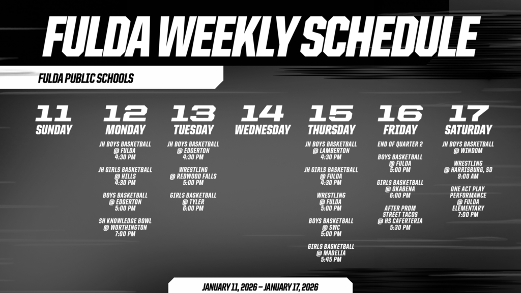 Default Weekly Schedule 8894312