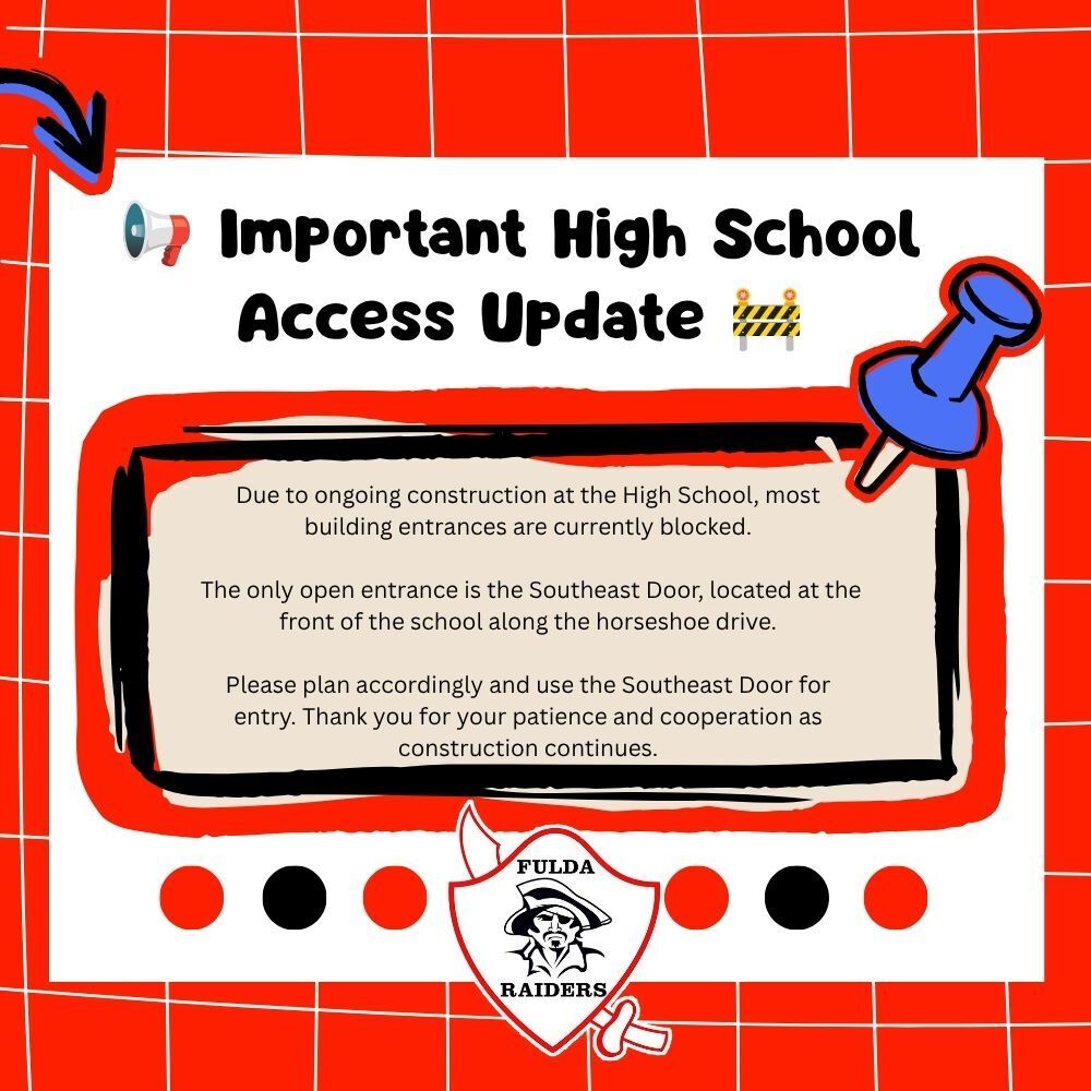 Door Access Announcement 