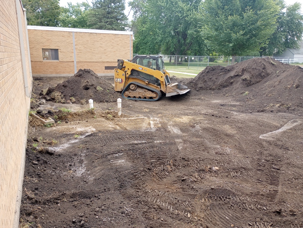 Excavation and soil corrections South side