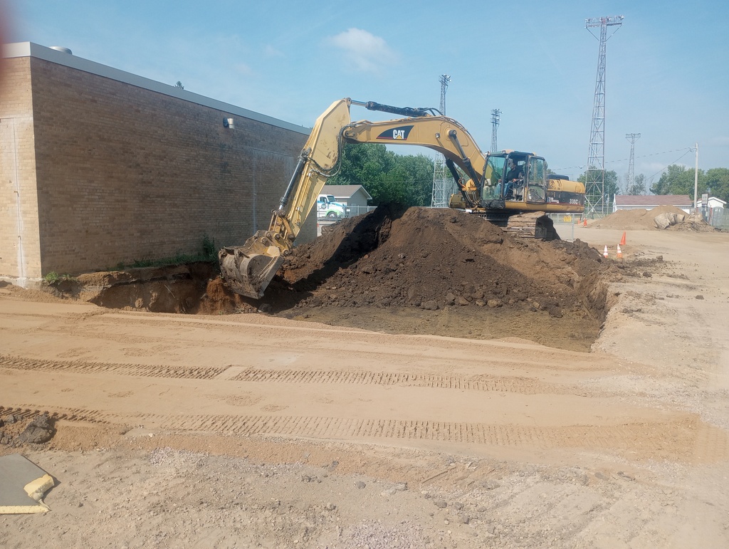 Excavation and soil corrections  NW corner