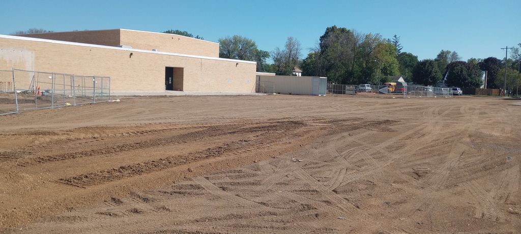 View of the west FHS parking lot.