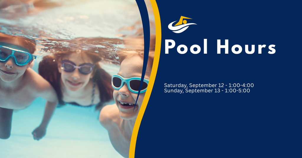 pool hours for sept 12-13