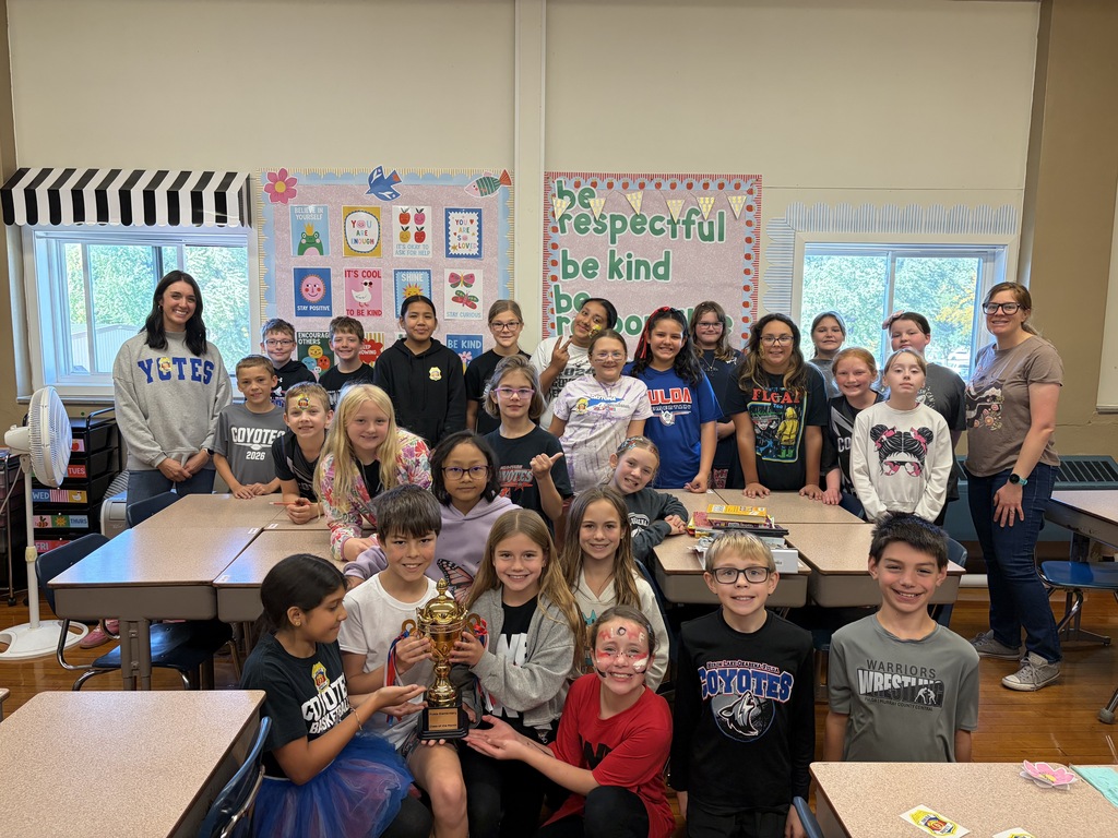 5th Grade Class Of the Month