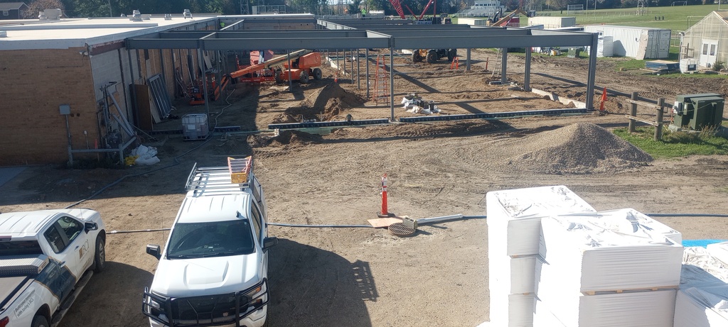 Structural steel North Addition.