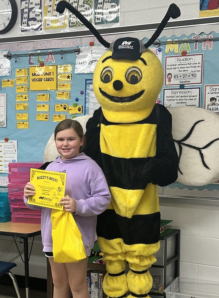 Congratulations to our September Buzzy Best award winner