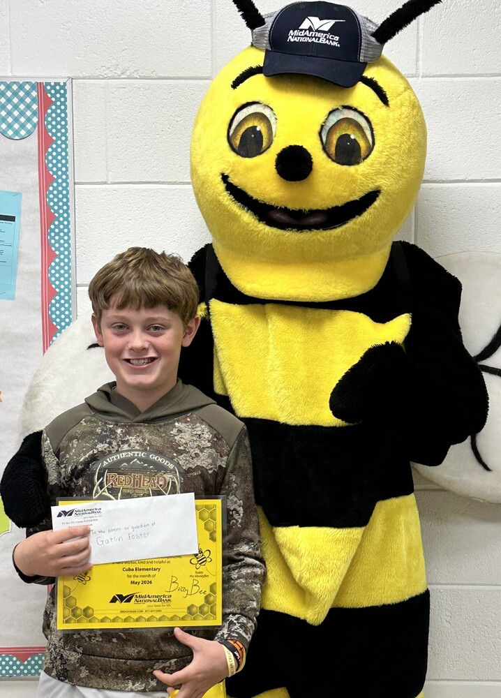 Gatlin was the Buzzy Best winner for May