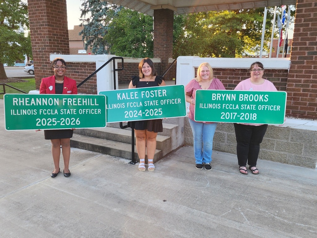 My FCCLA State Officers and me.