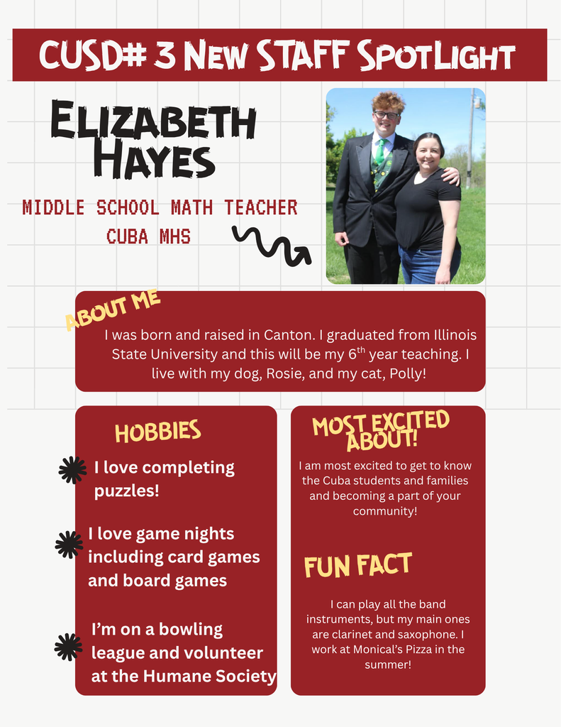 Staff Spotlight Elizabeth Hayes