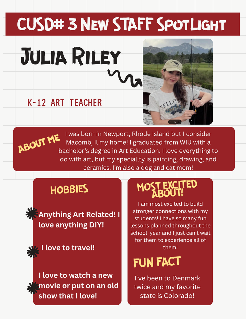 Staff Spotlight Julia Riley