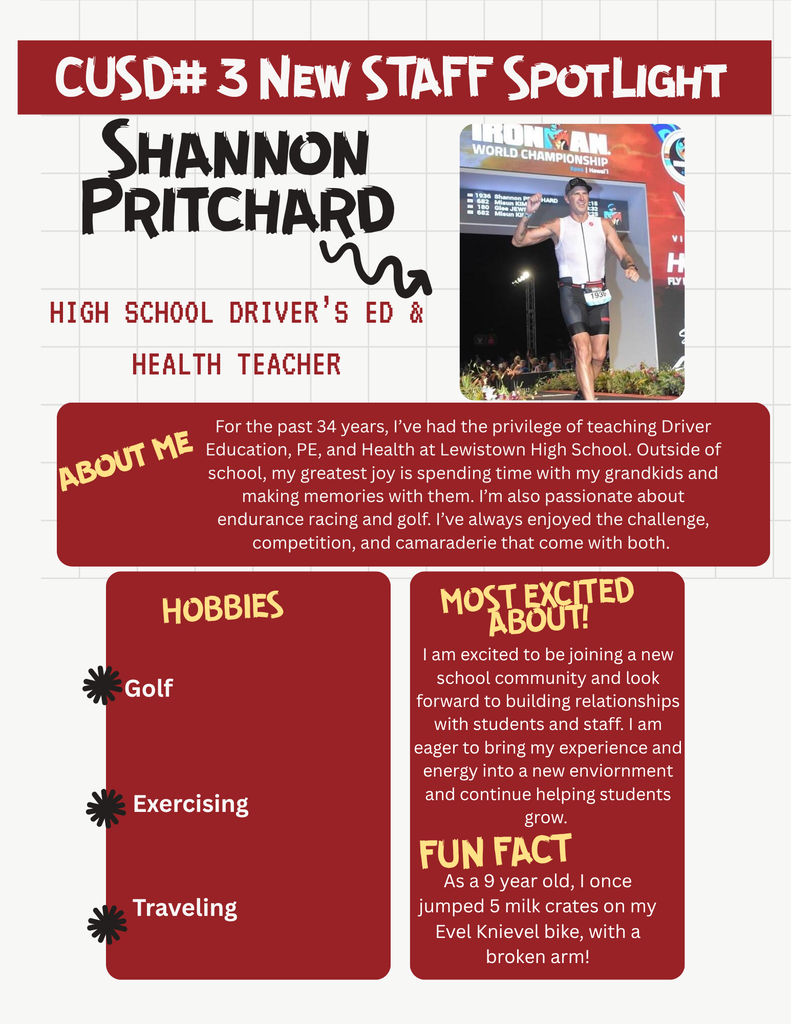 Staff Spotlight Shannon Pritchard