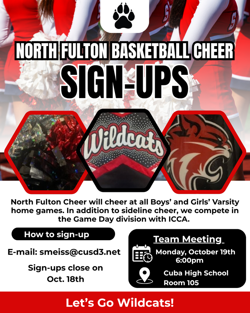 HS Cheerleading Sign-ups