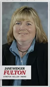 Jane Widger Fulton will receive an ISU athletics Hall of Fame award. 
