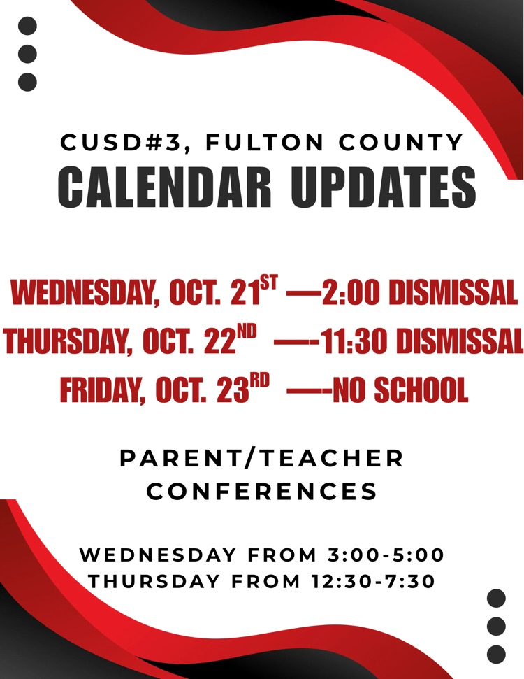 Calendar Updates