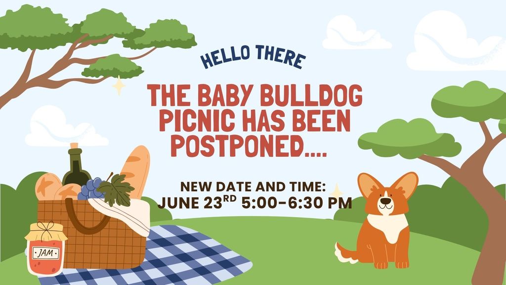 Picnic flyer for June 23rd from 5-6:30 pm