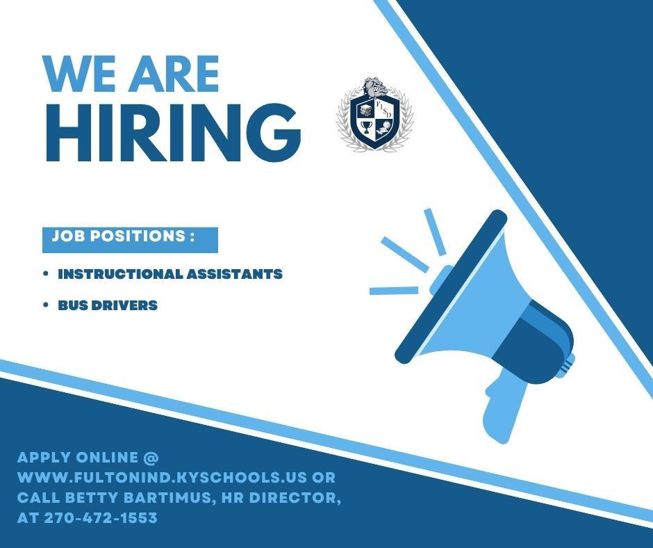 We're Hiring