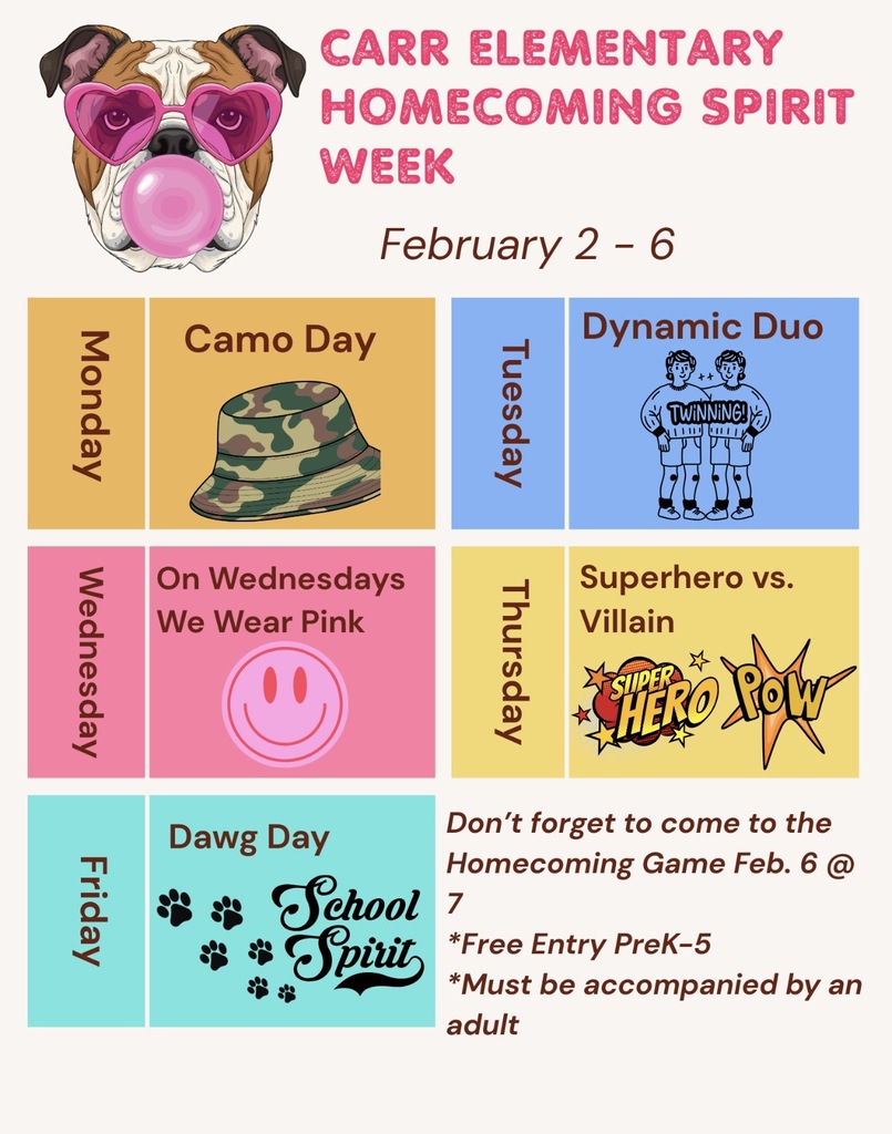 Carr Homecoming Week