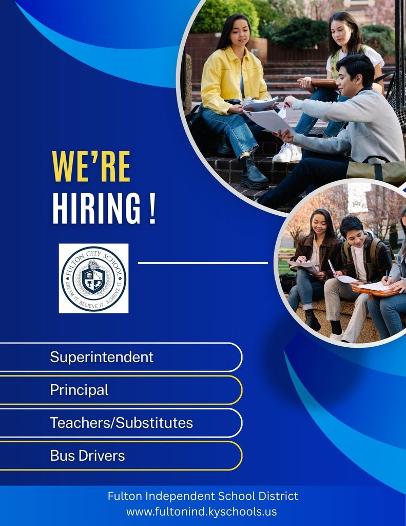 We're Hiring