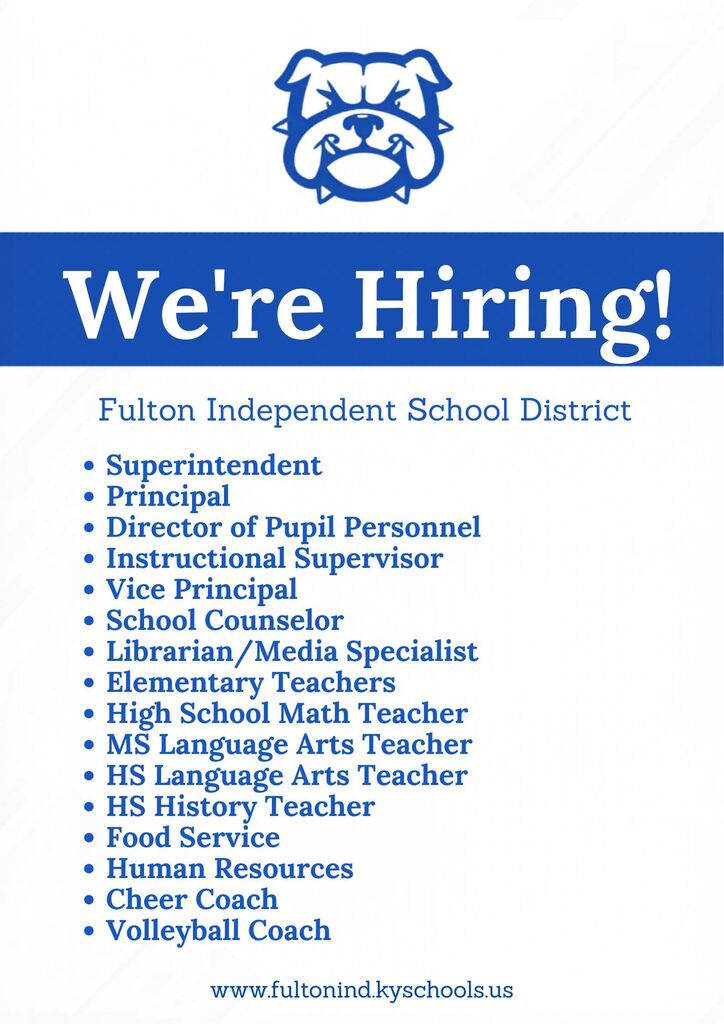 We're Hiring
