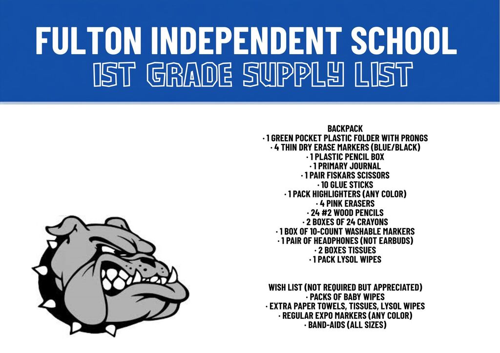 1st List