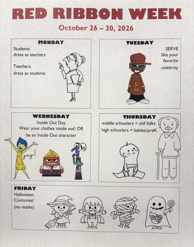 Red Ribbon Week!