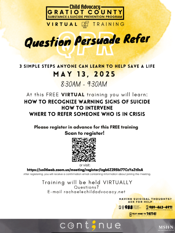 Child Advocacy/GCSSPP Upcoming Events