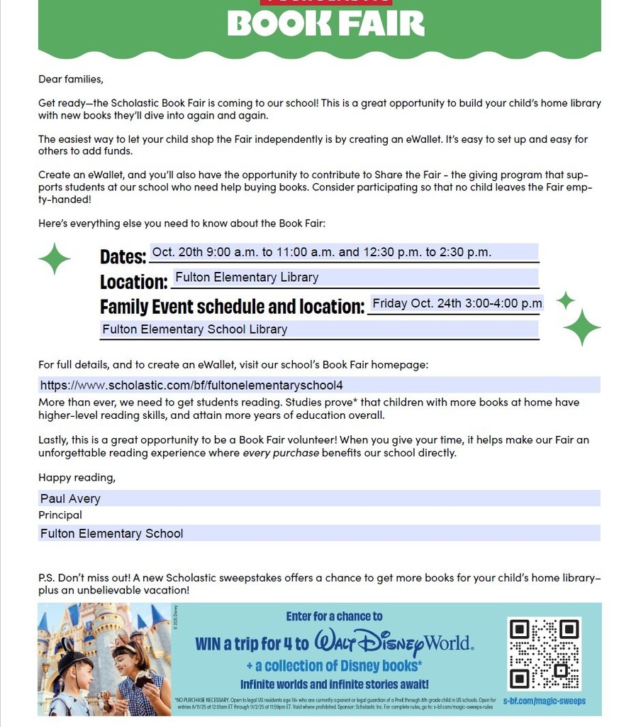 Book Fair Information