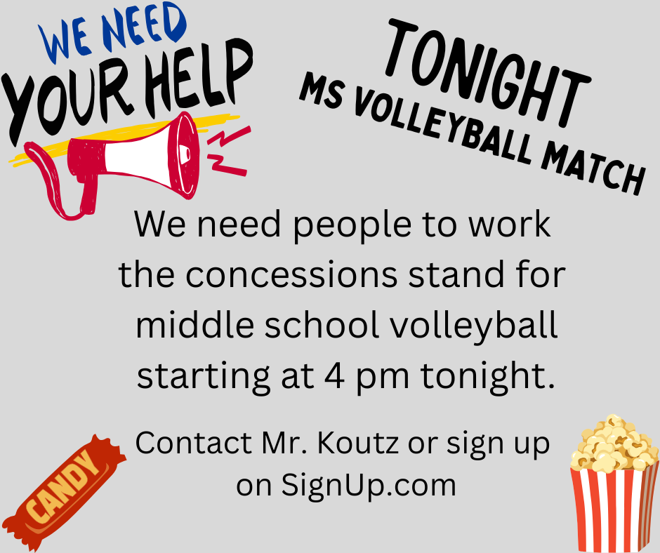 Concessions Volunteers (3)