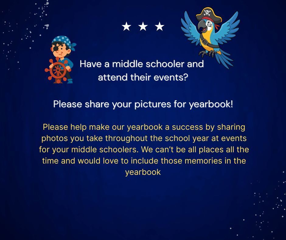 Middle School Yearbook help