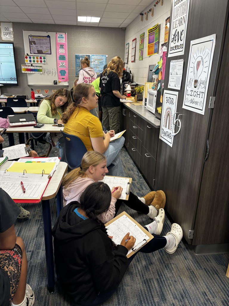 Center Work for 8th Grade Math Students