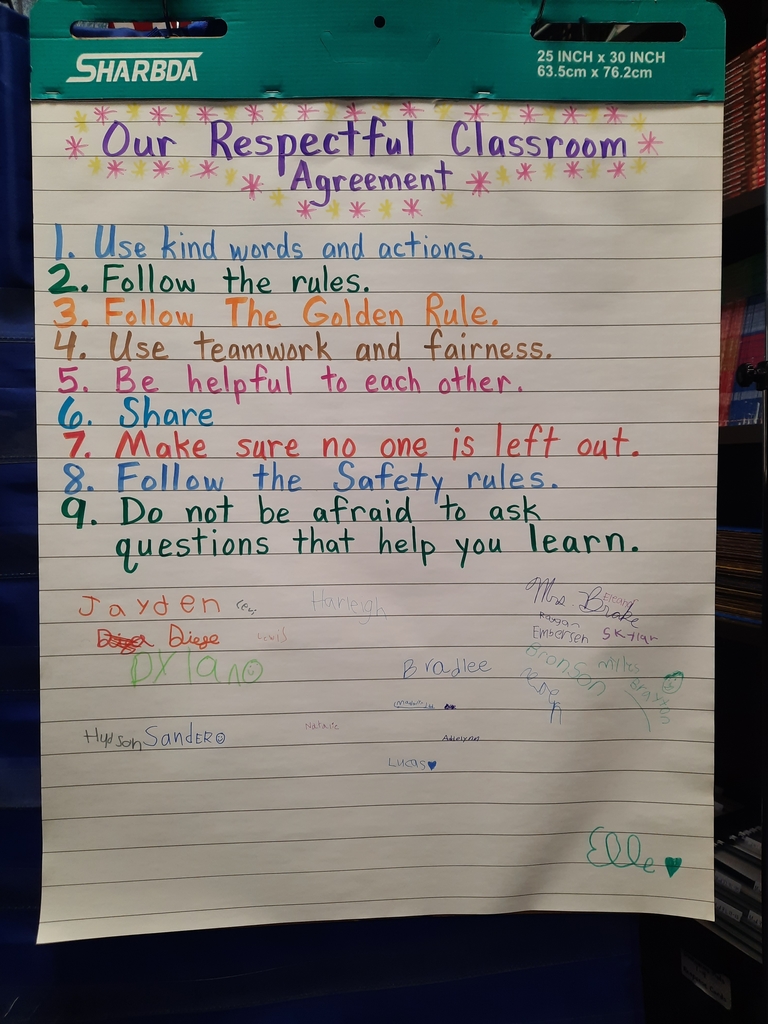 Classroom Agreement