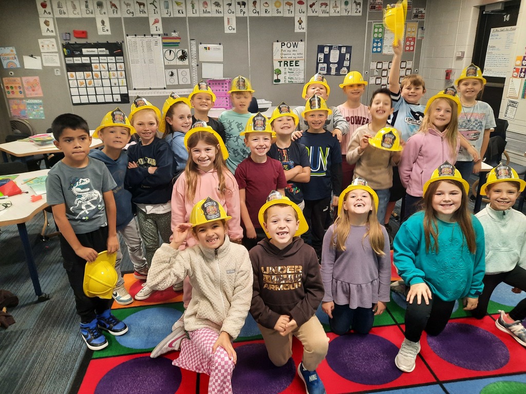 We had a great time learning about Fire Safety!