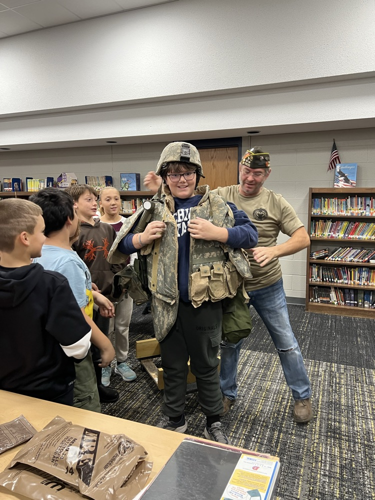 Getting to experience the heaviness of everyday gear!