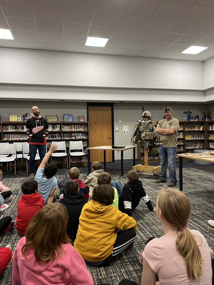 Question and answer session with veterans!