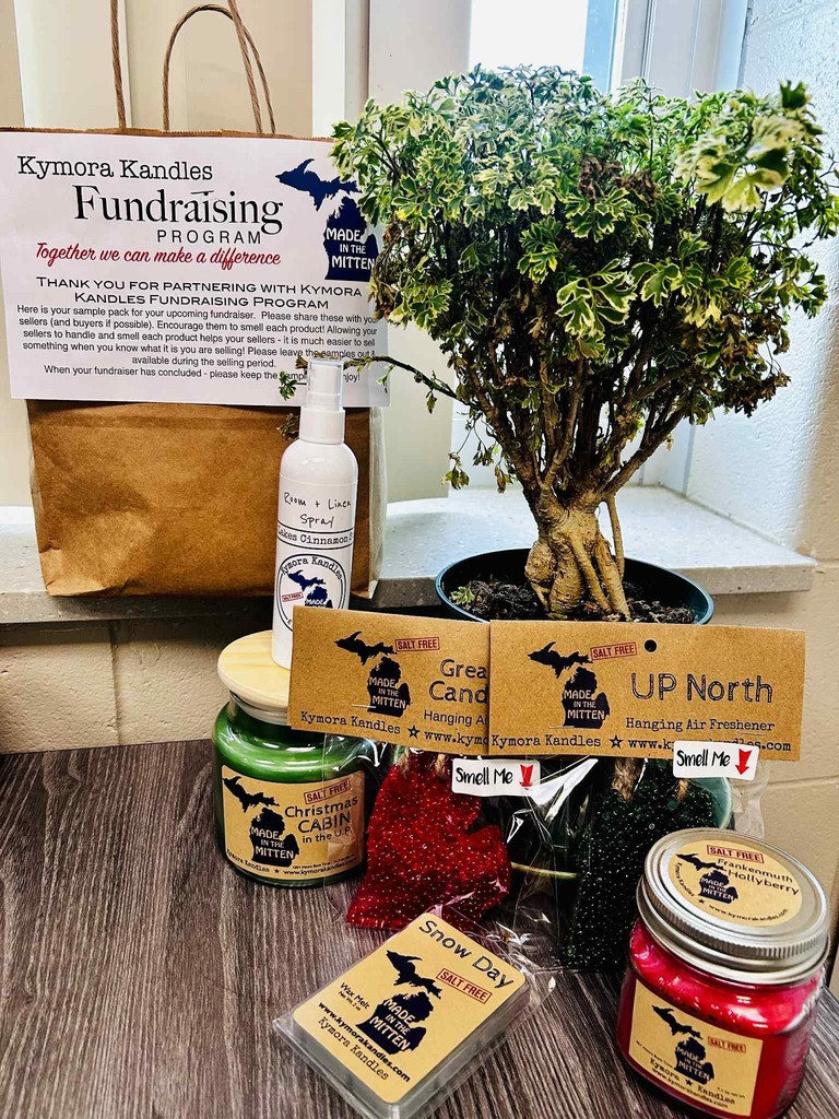 Selection of products for sale