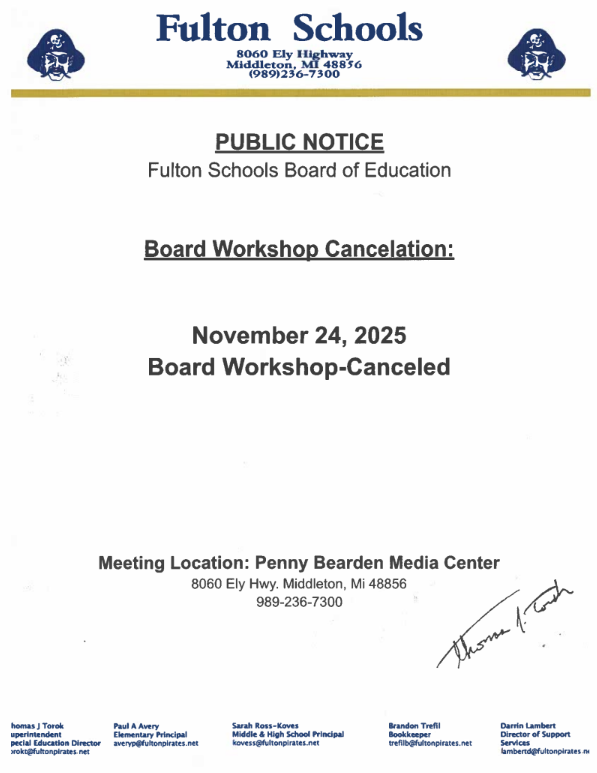 Board Workshop