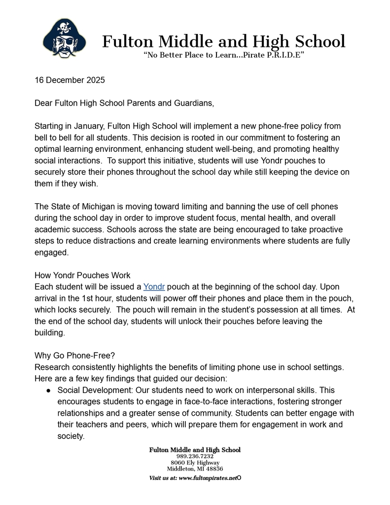 High School Phone Free