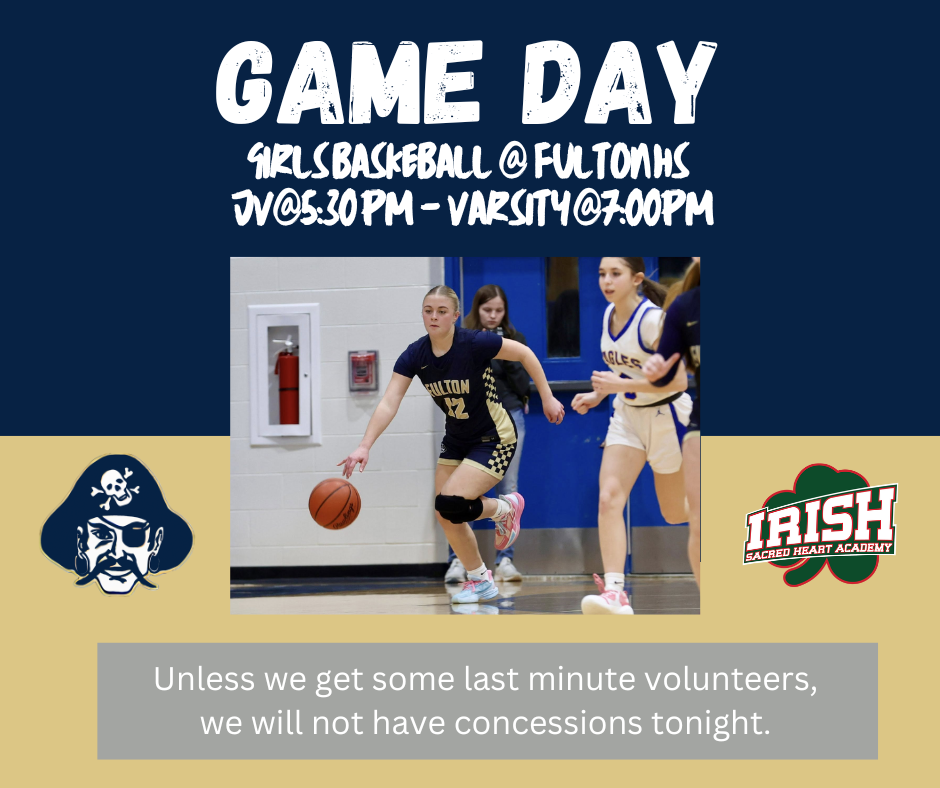 @ Fulton HS JV@530 pm and Varsity @700pm