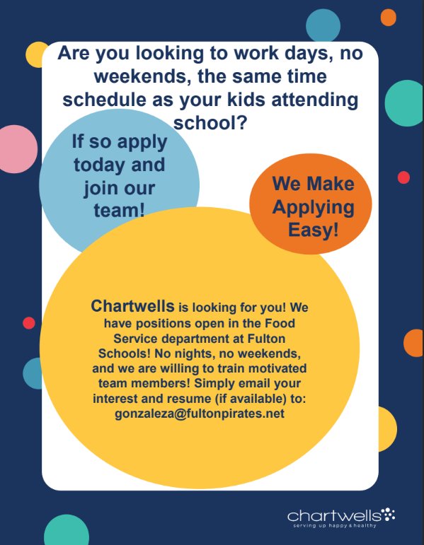 chartwells job posting