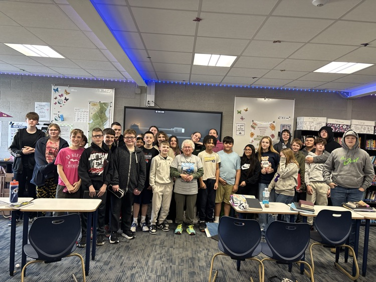 Ms. K and the 7th graders