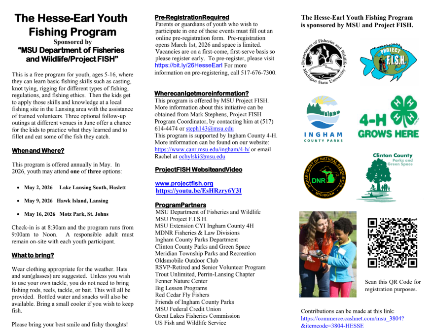 FREE Youth Fishing Program