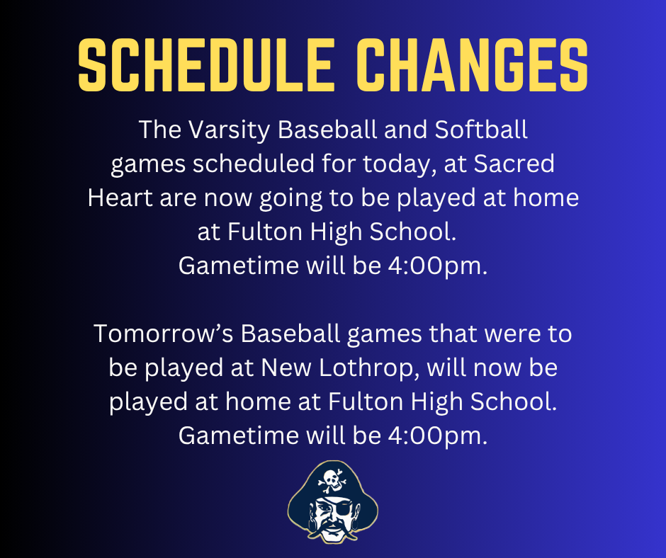schedule change