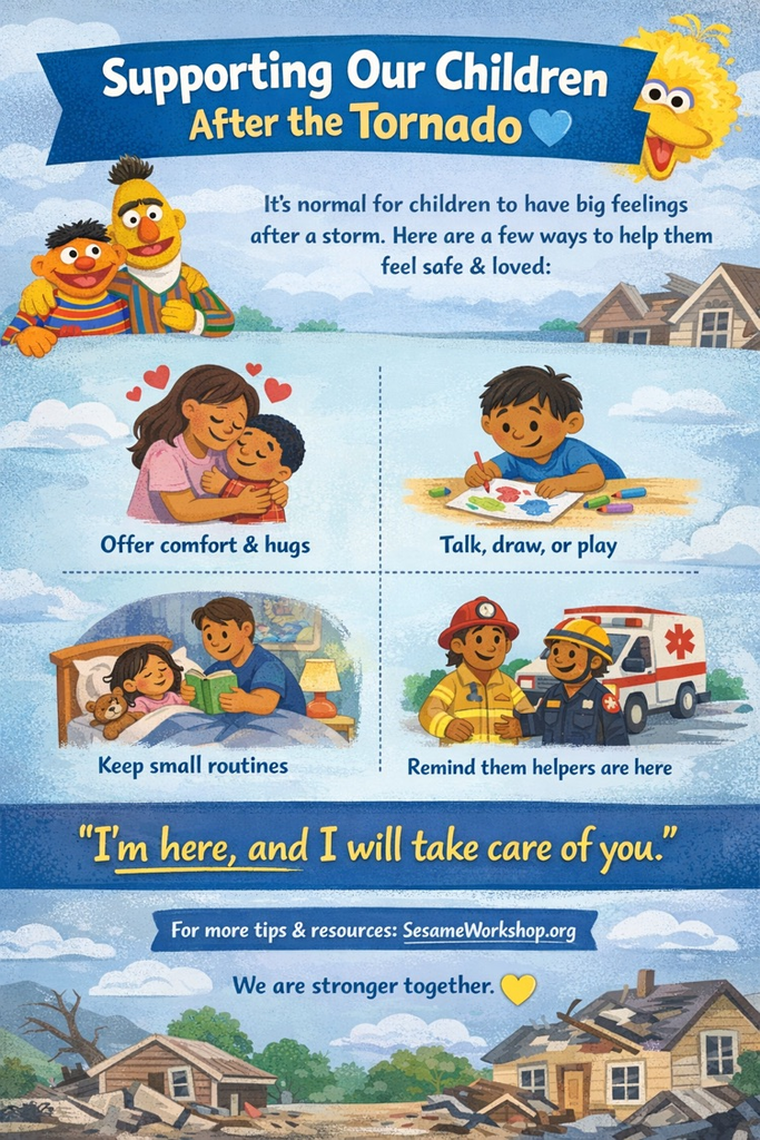 how to help after tornado